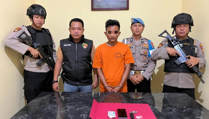 Polsek Kepenuhan Sukses Bongkar Kasus Narkoba, Sita Sabu dari Tangan Pelaku