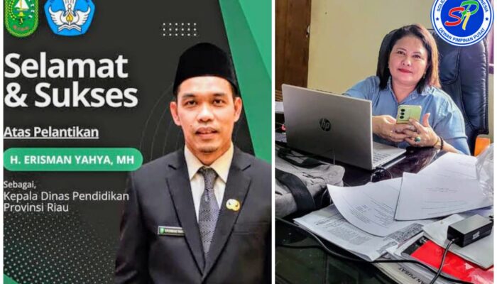 Ketum DPP SPI Ucapkan Selamat Atas Terpilihnya H Erisman Yahya MH Sebagai Kadisdik Riau