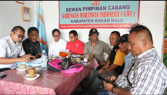 Dinas Kominfo Rokan Hulu Lakukan Verifikasi Faktual ke Kantor DPC GWI Rohul