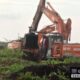 Tidak Jera, Aktivitas Alat Berat Di Kampung D.30 Bengkalis Ancam Rusak Pipa Minyak Pertamina