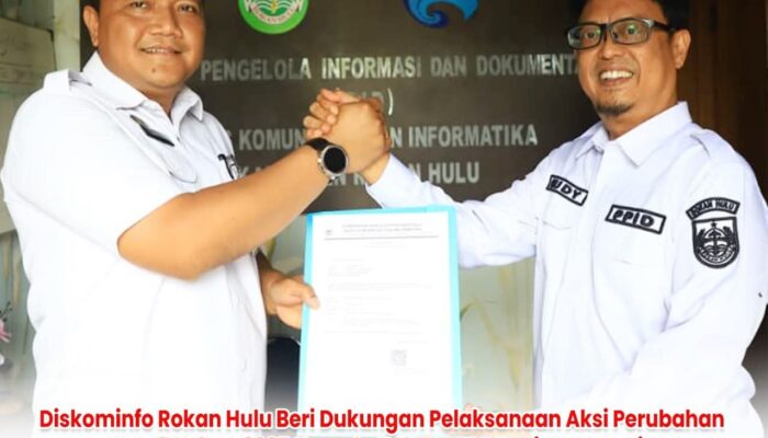 Diskominfo Rohul Dukung Aksi Perubahan Kalapas II B Pasir Pengaraian Melalui Inovasi Aplikasi DIGIPAS