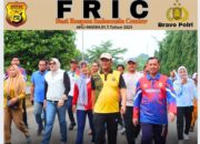 Polres Tanjung Jabung Timur Turut Meriahkan Jalan Santai Bersama Dalam Rangka HUT Ke-26