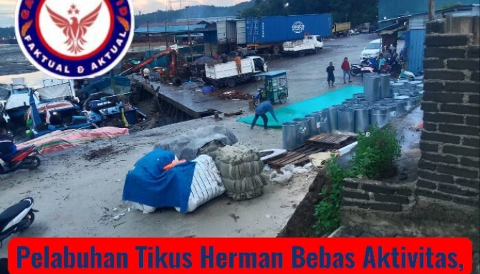 Pelabuhan Tikus Herman Bebas Aktivitas, Diduga Dibackup Pihak Terkait Batam