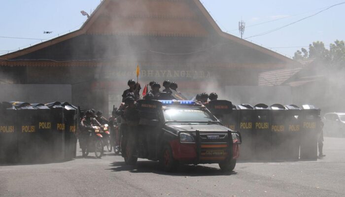 Brimob Polda Riau Gelar Latihan Operasi Aman Nusa I, Tingkatkan Kesiapsiagaan Personel Hadapi Ancaman Kamtibmas