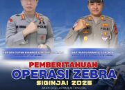 Satlantas Polresta Kota Jambi Akan Gelar Razia Zebra Siginjai Secara Serentak Tahun 2025