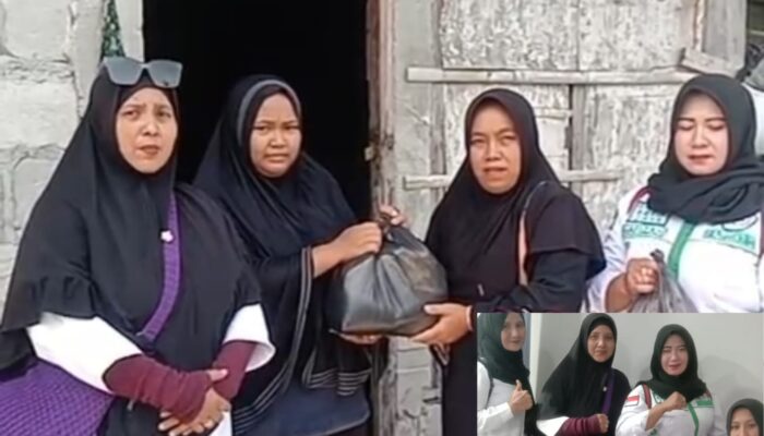Srikandi Pujakusuma Dumai Selatan Salurkan 10 Paket Sembako Jumat Berkah di Kelurahan Jaya Mukti