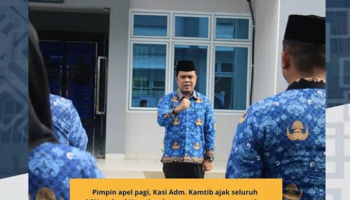 Pimpin apel pagi, Kasi Adm. Kamtib ajak seluruh ASN maknai Korpri