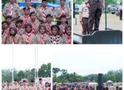 Hari Kedua Jambore Pramuka Tingkat Penggalang Kabupaten Tebo Menciptakan Generasi Muda Jadi Tangguh