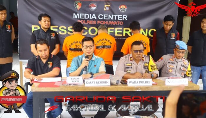 Polres Pohuwato Tunjukkan Kinerja Luar Biasa Ungkap Kasus PETI di Taluduyunu