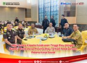 Perkuat Pemidanaan Humanis, Bupati Anton Hadiri Penandatanganan MoU Pidana Kerja Sosial