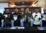 Bea Cukai Bandara Hang Nadim Batam Kembali Menggagalkan Empat pelaku Penyelundup1.7 Kg Sabu Dari Dua Modus Berbeda