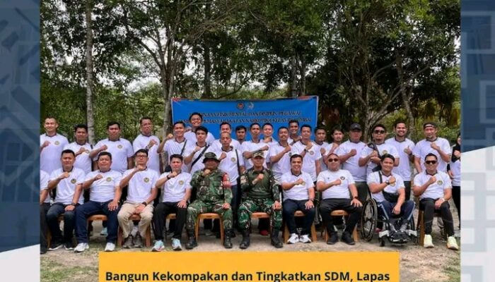 Bangun Kekompakan dan Tingkatkan SDM, Lapas Narkotika Rumbai Gelar FMD