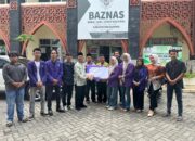 Organisasi Mahasiswa STIE Bangkinang Salurkan Donasi Untuk Sumatera Utara dan Aceh Melalui Baznas