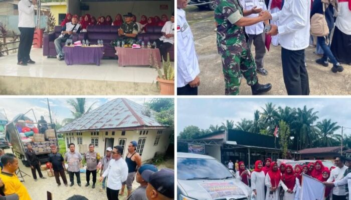 Wakil Bupati Rohil Jhoni Charles Resmi Lepas Bantuan Donasi IKM Rohil untuk Korban Bencana di Sumbar, Sumut, dan Aceh