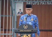 Bela Negara sebagai Wujud Pengabdian, Lapas Kelas IIA Pekanbaru Laksanakan Upacara Peringatan Hari Bela Negara ke-77