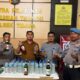 Operasi Pekat II: 60 Botol Miras Disita Polres Gorontalo di 5 Desa