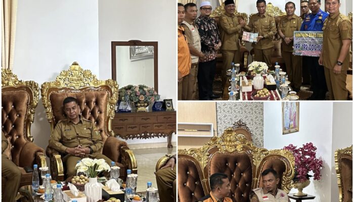 Pemerintah Kabupaten Kampar Salurkan Donasi Tunai untuk Korban Bencana di Kabupaten Lima Puluh Kota