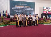 Polresta Jambi Hadiri Sidang Senat Terbuka Wisuda Sarjana IAI Muhammad Azim, Wujud Dukungan Pendidikan Berbasis Nilai Islami