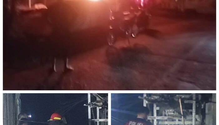 Breaking News !!! Toko Bangunan Di Desa Bangko Pintas Terbakar, Warga Kesal Tidak Ada Armada Dan Fasilitas Damkar Di Kec.Muara Tabir