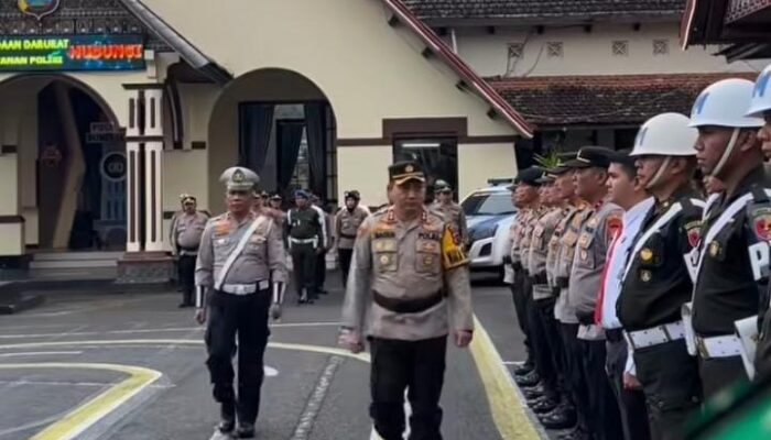 Polresta Bukittinggi Gelar Apel Pasukan Operasi Keselamatan Zebra Singgalang 2026
