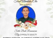 Keluarga Besar Gemphita Raya Sampaikan Duka Cita atas Wafatnya Sertu Budi Rusmawan