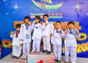 Tujuh Atlet, Tujuh Medali: Dojang Taekwondo Polres Kampar Bersinar di Pekanbaru