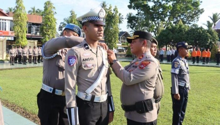 Polres Pasaman Barat Rapat Apel Pasukan Operasi Keselamatan Singgalang 2026