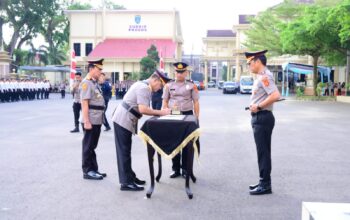 Kapolda Jambi Pimpin Sertijab Wakapolda, Brigjen Pol. B. Ali, S.H.,S.I.K Resmi Jabat Wakapolda Jambi