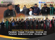 Resmi Dilantik Bupati Anton, Ini Nama-Nama Pejabat Eselon II dan III Pemkab Rokan Hulu