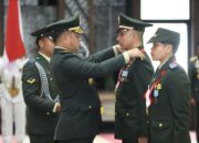Kepala Staf Angkatan Darat Lantik 20 Perwira Khusus TNI AD Berprestasi di Bidang Olahraga
