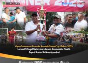 Leman FC Segel Gelar Juara Lewat Drama Adu Pinalti, Bupati Anton Berikan Apresiasi