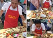 Viral! Sekre Dinsos Kampar Turun ke Dapur, Pilado Kambiu Jadi Bintang HUT Kampar ke-76