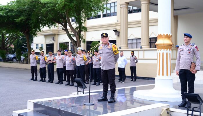 Pimpin Apel Perdana, Wakapolda Jambi Tekankan Sinergi dan Pemetaan Potensi Konflik