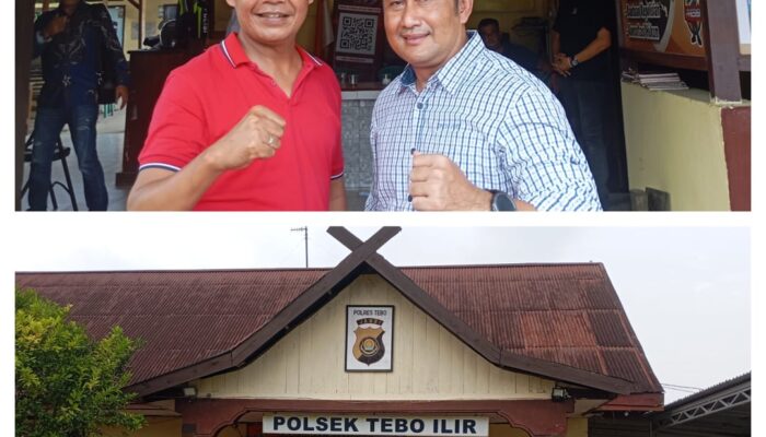 Polsek Tebo Ilir Menggelar Kegiatan Pisah Sambut Kapolsek