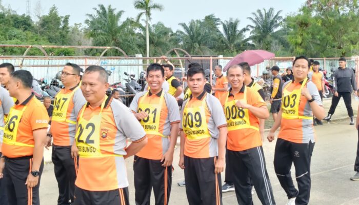 SDM Polres Bungo Gelar Tes Kesamaptaan Jasmani Semester I Tahun 2026