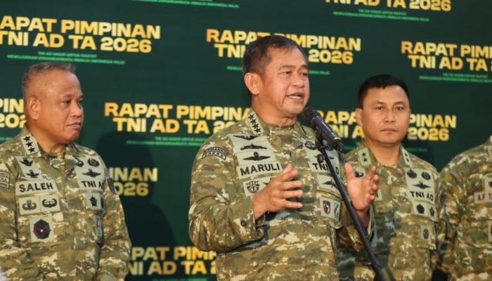 Rapat Pimpinan TNI AD 2026 Fokuskan Penguatan Program Pemerintah Dan Sinergi Nasional