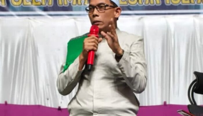 Tabliq Akbar dan Halal Bi Halal Sambut Ramadan 1447 H, Warga Desa Kepenuhan Timur Padati Masjid Jami’ Paripurna
