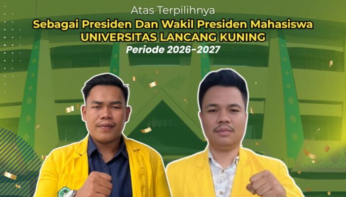 Kemenangan Kongres Presiden dan Wakil Presiden Mahasiswa Universitas Lancang Kuning Periode 2026–2027