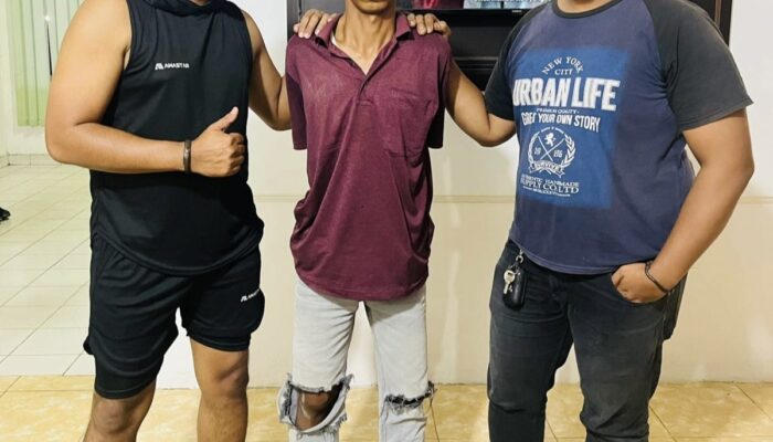 Tim Red Devil Kodim 0313/KPR Bekuk Pengedar Sabu di Tapung, Barang Bukti 2,91 Gram Diamankan