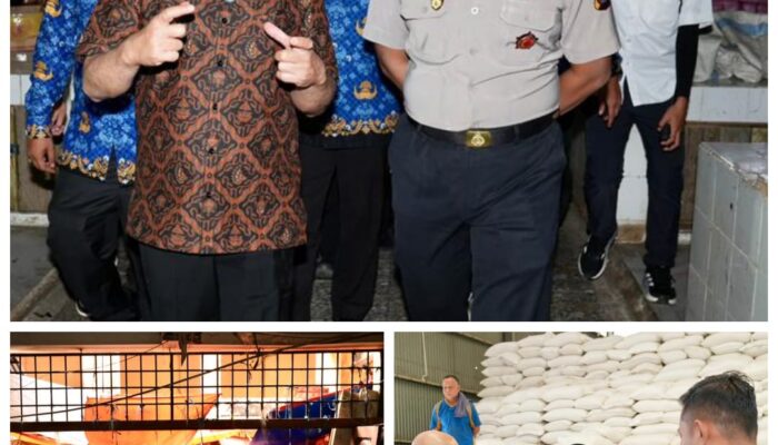 Jelang Bulan Suci Ramadhan, Wakapolres Bungo Kompol M. Riedho S Taufan Bersama Bupati Bungo H.Dedy Cek Harga Dan Ketersediaan Bahan Pokok