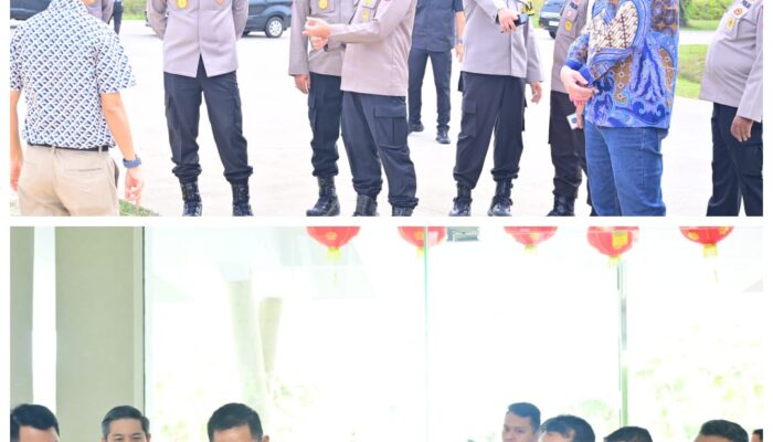 Kapolda Jambi Irjen Pol. Krisno Tinjau Lokasi Pembangunan Gerai Samsat Polres Muaro Jambi di Kawasan CRC