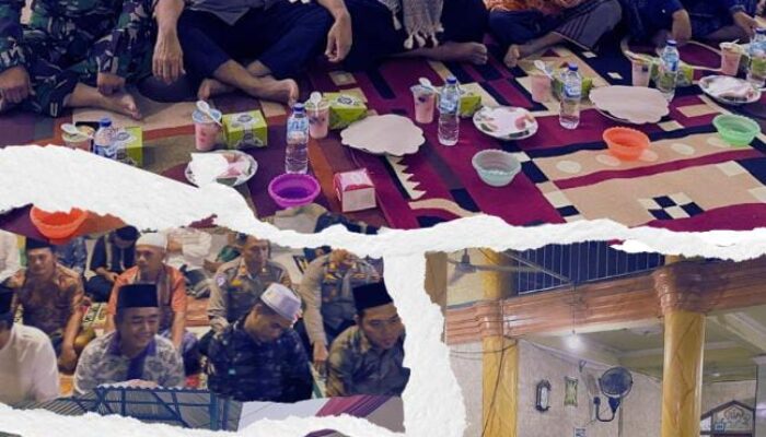 Polsek Tebo Ilir Hadiri Safari Ramadhan Pemerintah Kabupaten Tebo Tahun 1447 H / 2026 M Di Desa Betung Bedarah Barat