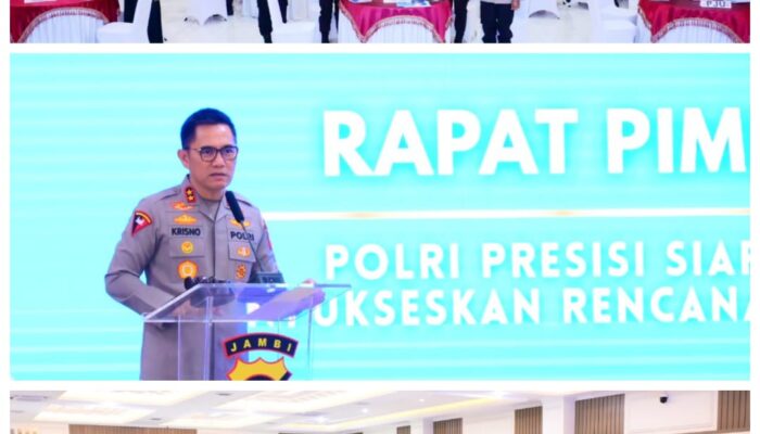 Polda Jambi Menggelar Kegiatan Rapim Tahun 2026 : Perkuat Sinergi Dan Profesionalisme