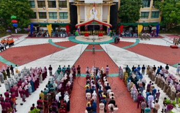 Upacara Peringatan Hari Jadi Kampar ke 76, Bupati Ahmad Yuzar Paparkan Capaian Program Prioritas