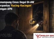 Penampung Emas Ilegal DI-AW Terpantau “Kucing – Kucingan” Dengan APH