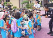 Preschool Field Trip TK Kurnia Global School Penuh Ceria Dan Semangat, Murid Belajar Tugas Brimob Di Satbrimob Polda Jambi