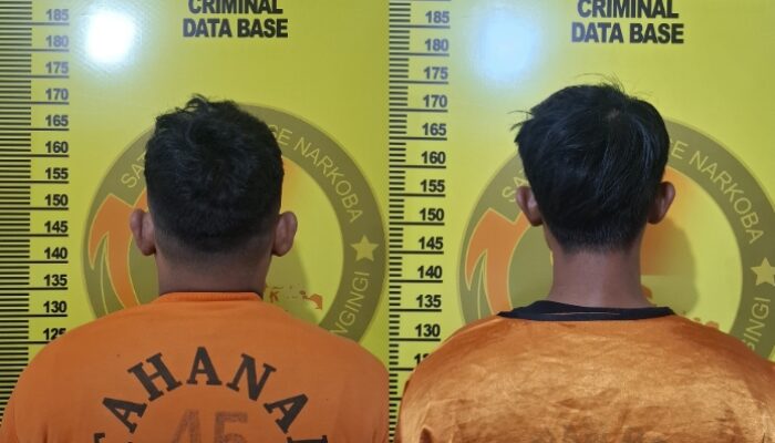 Tim Elang Kuantan Bongkar Sarang Sabu di Perkebunan Sawit, Dua Pelaku Ditangkap