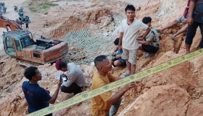 Breaking News!! Mayat Pria Ditemukan Telungkup di Area Galian C Tenayan Raya