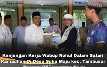 Safari Ramadhan 1447 H, Wabup Syafaruddin Poti : Momen Pererat Silaturahmi dan Salurkan Bantuan Ramadhan