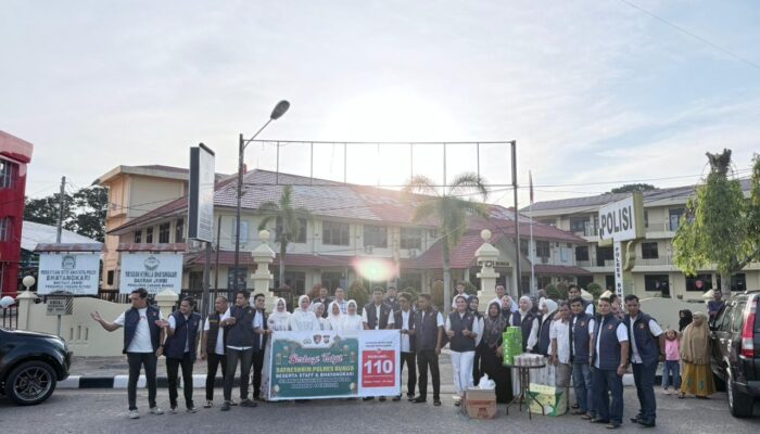 Kasat Reskrim Polres Bungo Pimpin Kegiatan Kepedulian Sosial Serta Mempererat Hubungan Bersama Warga Dibulan Suci Ramadan 1447 H